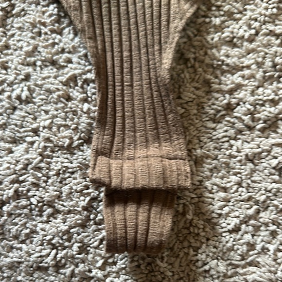 H&M Ribbed Brown Bodysuit - Picture 4 of 7